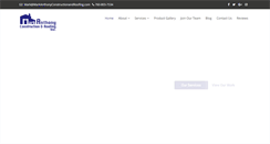 Desktop Screenshot of markanthonyconstructionandroofing.com